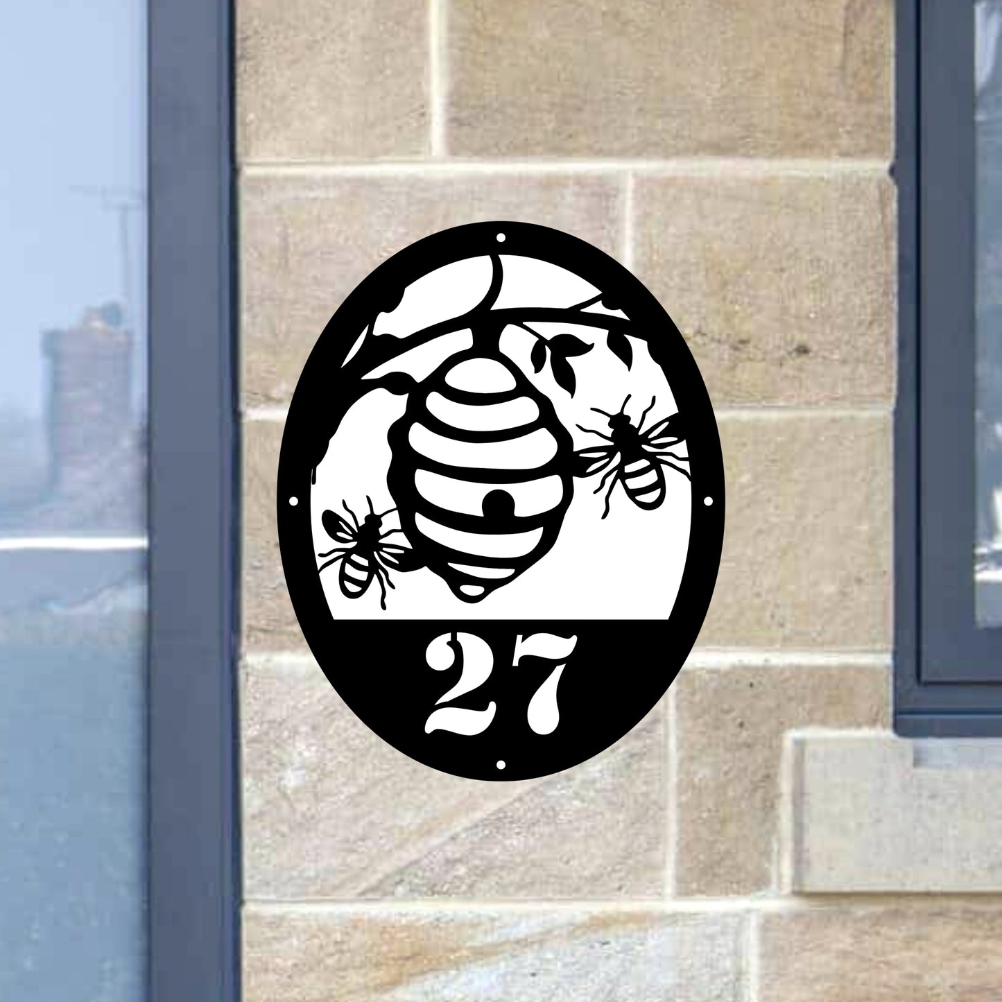 Beehive Door Plaque