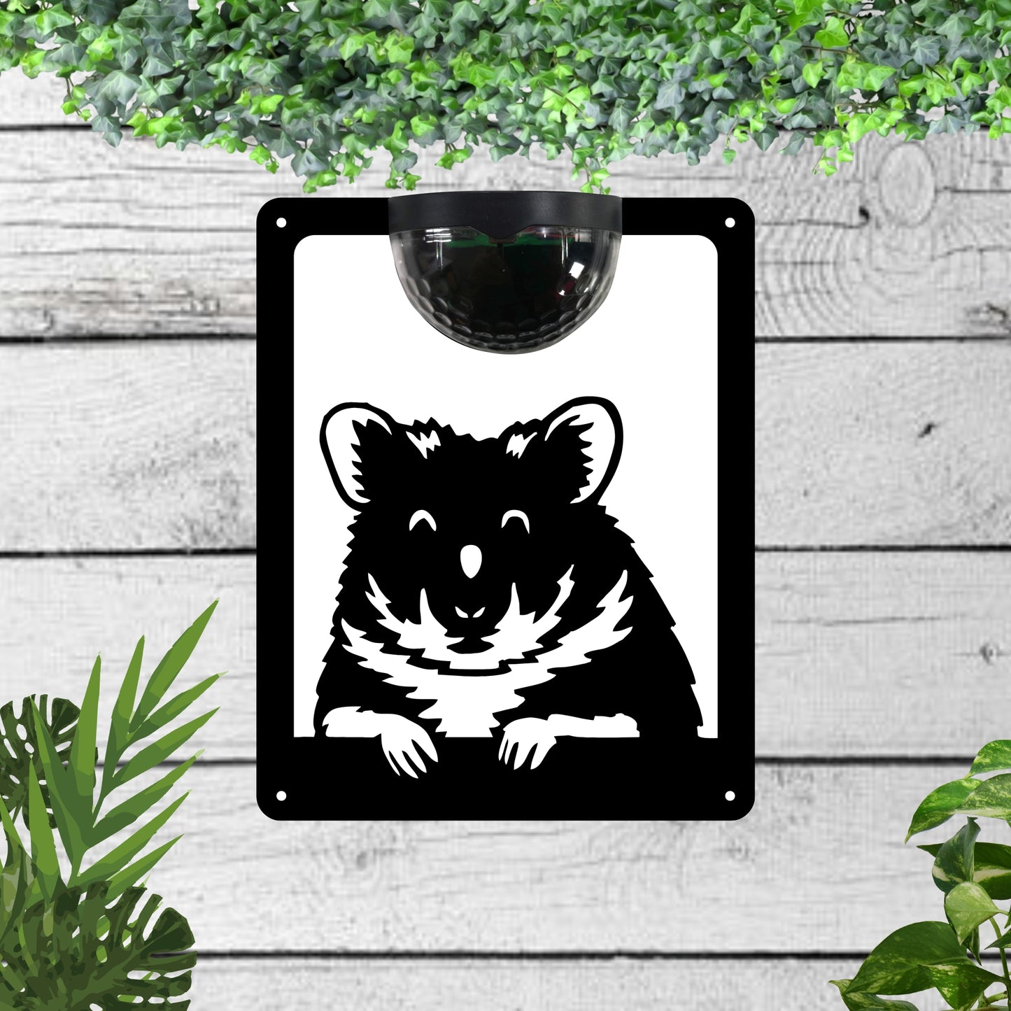 Gerbel Garden Solar Wall Plaque Wall Art