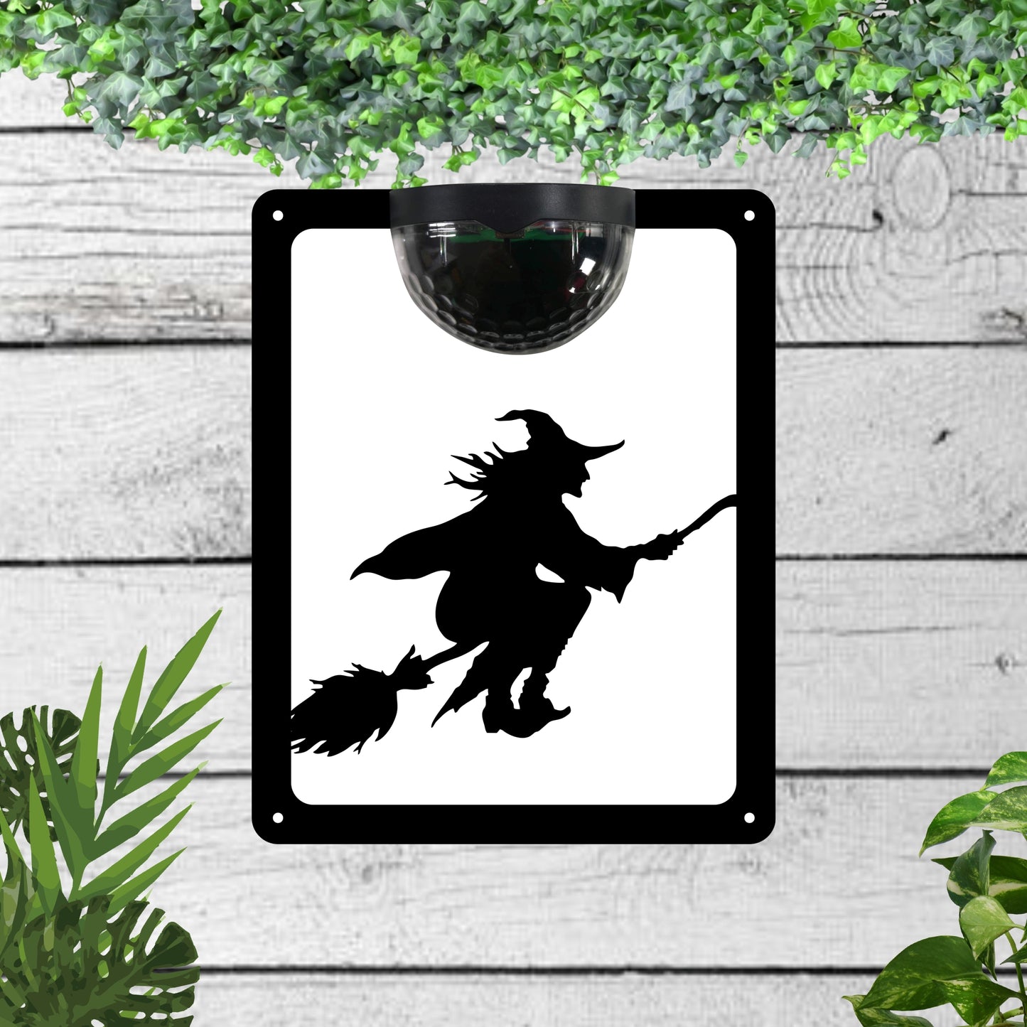 Witch Garden Solar Wall Plaque Wall Art