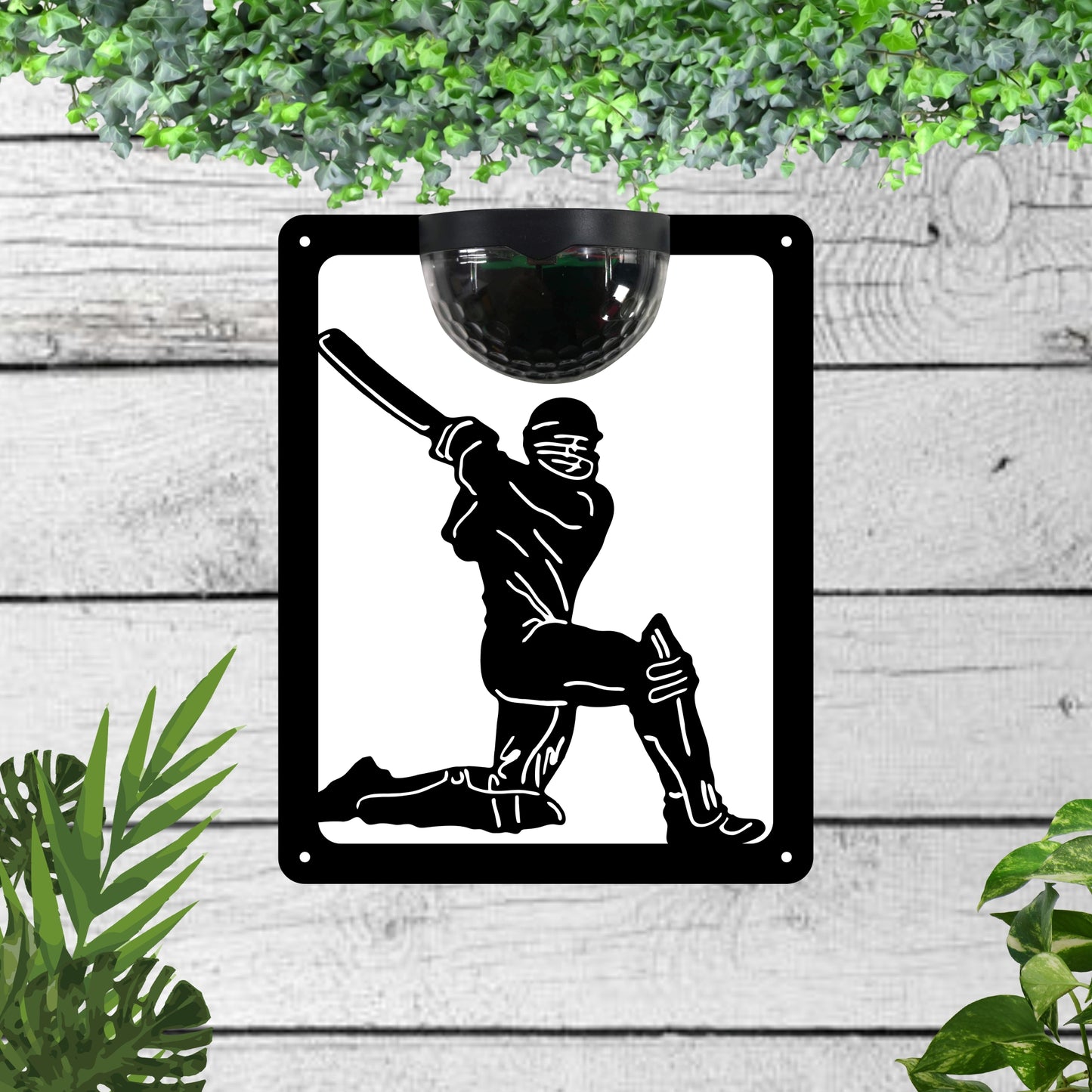 Cricket Garden Solar Wall Plaque Wall Art