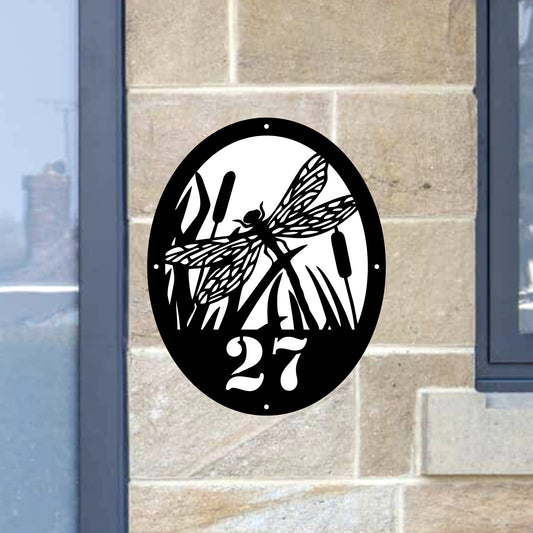 Dragonfly Door Plaque