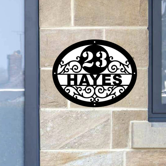 Family Name Door Plaque