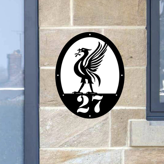 Liver Bird Door Plaque