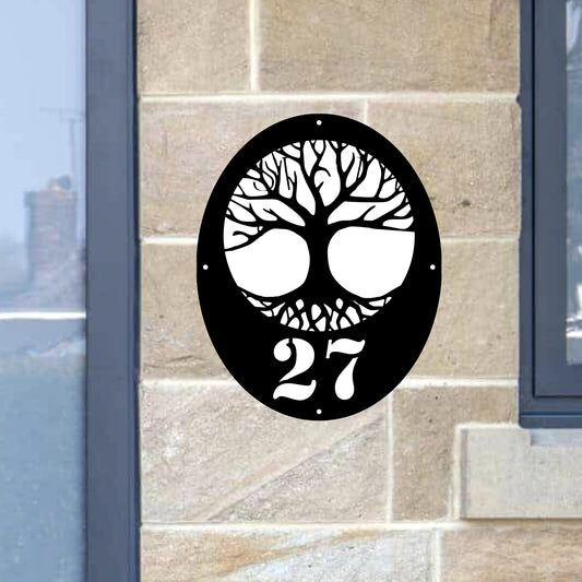 Tree Of Life Door Plaque