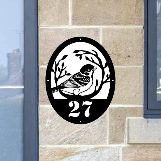 Bird Door Plaque