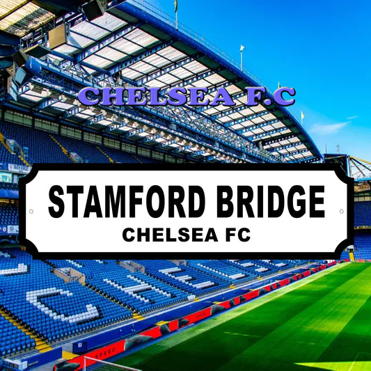 Chelsea FC Acrylic Garden Sign indoor/outdoor