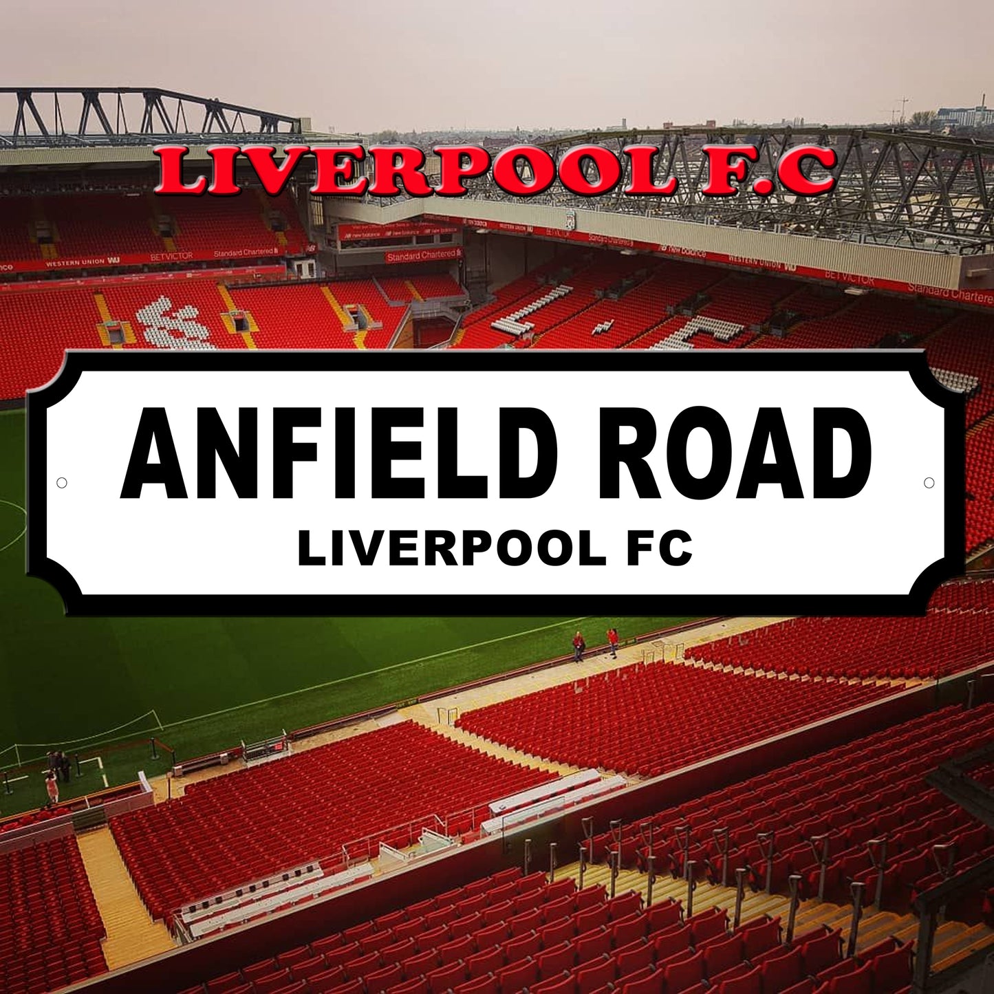 Liverpool fc Acrylic Garden Sign indoor/outdoor