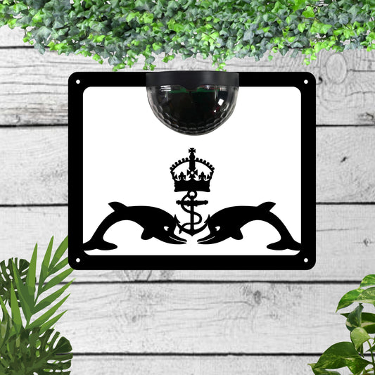 Submariner Garden Solar Wall Plaque Wall Art