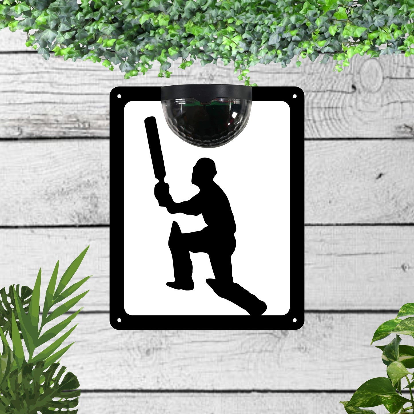 Cricket Garden Solar Wall Plaque Wall Art