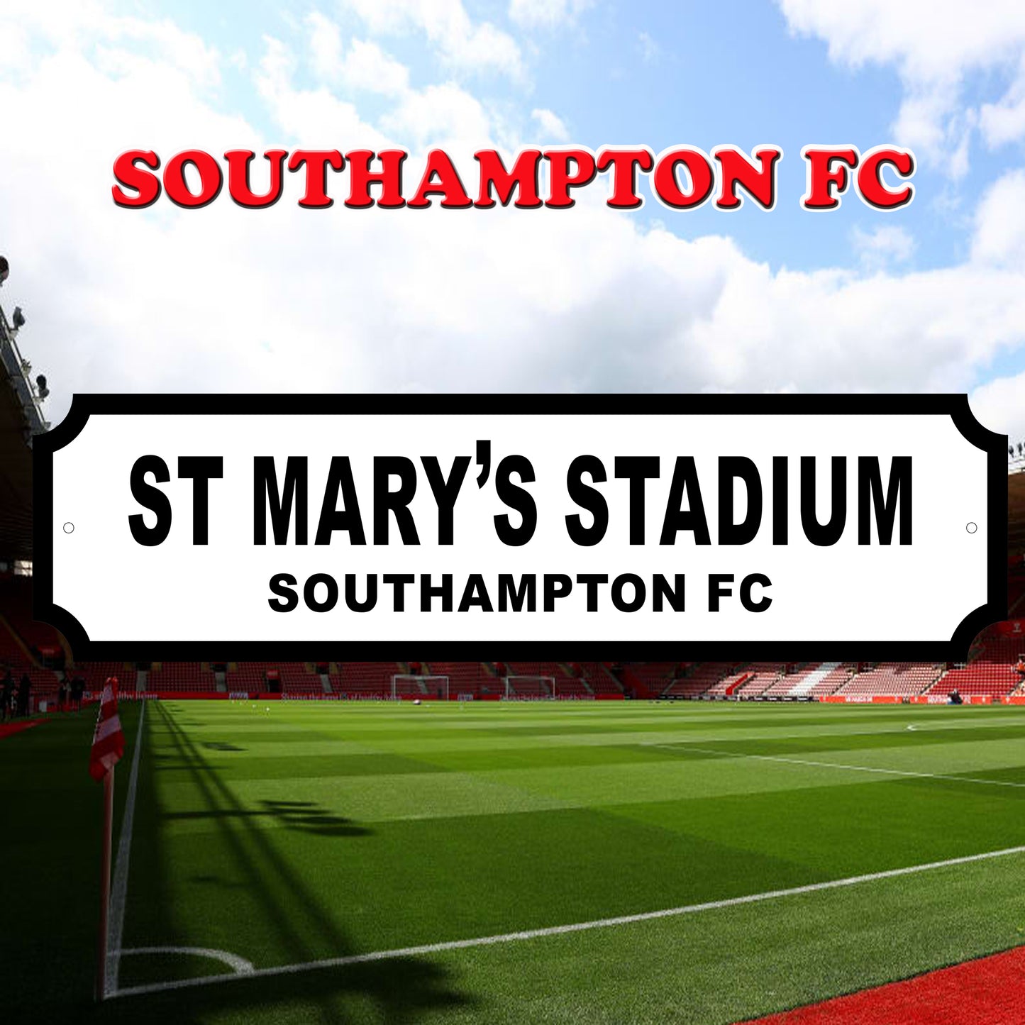 Southampton FC Acrylic Garden Sign indoor/outdoor