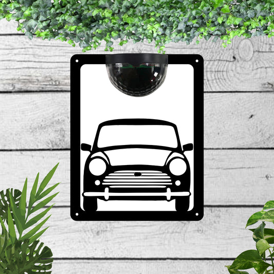 Mini Garden Solar Wall Plaque Wall Art
