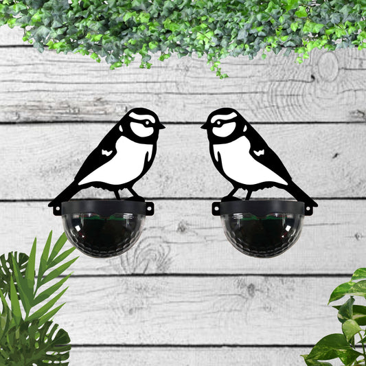 Blue tit Solar Fence Toppers Pack of 2