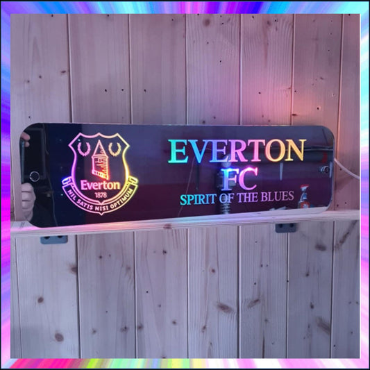Everton L.E.D Mirror with 366 Light Modes and 12 Static Light Colours and remote